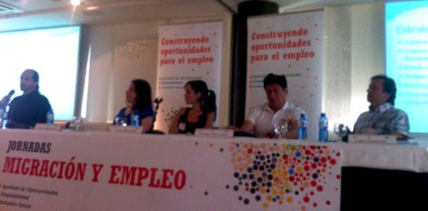 participamos en jornadas migracion empleo cruz roja