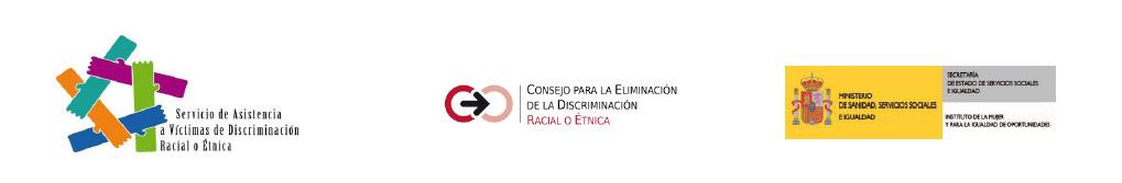 servicio asistencia a victimas por discriminacion