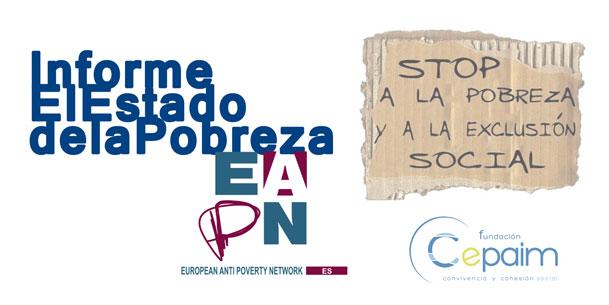 informe estado de la pobreza eapn cepaim