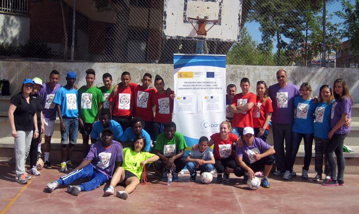 Teruel Torneo Futbol Intercultural Goles por la diversidad 2