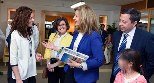 portada visita ministra fatima ibañez cepaim soria