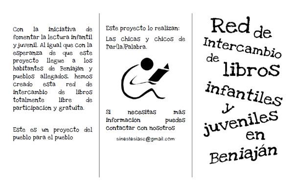primera red comunitaria de intercambio de libros en beniajan