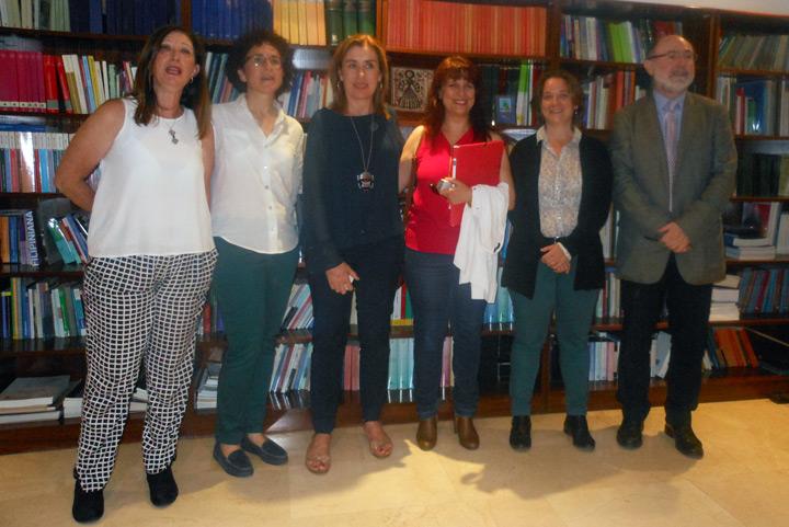 coordinadoras con Instituto mujer sara 2015