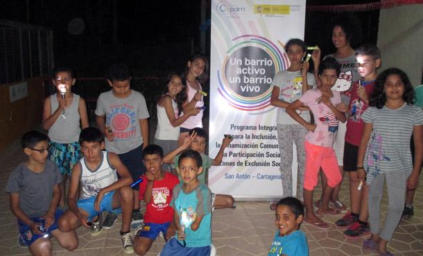 Actividades para la accion comunitaria barrio san anton cepaim cartagena