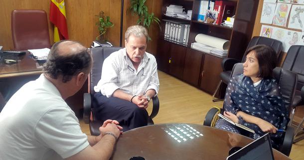 visita ceti melilla direccion acogida vivienda cepaim 2015