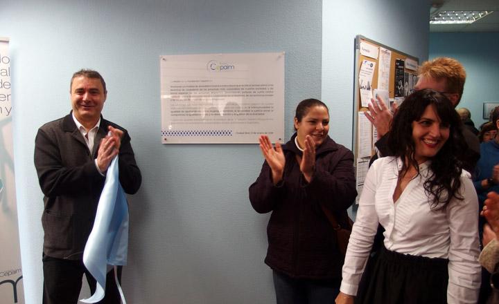 2016 Inauguracion Cepaim Ciudad Real placa