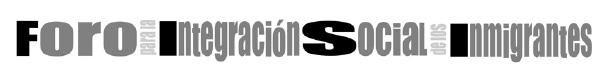Foro para la Integracion social de los Inmigrantes