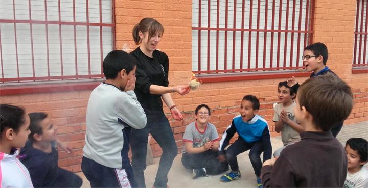 Taller Prehistoria CaixaProinfancia Cepaim Murcia web