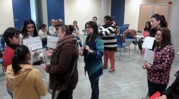 Taller de teatro social y coach GPS personas riesgo exclusion cepaim lorca
