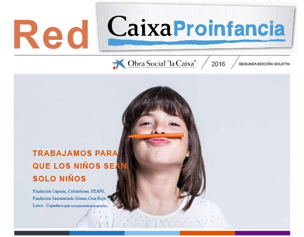Newsletter Red CaixaProinfancia Cepaim Murcia Lorca