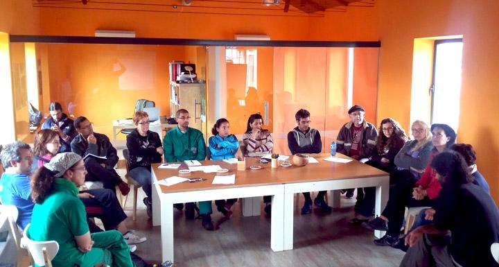 Encuentro participantes proyecto Cultivamos el futuro Cepaim Vilvestre Carasso