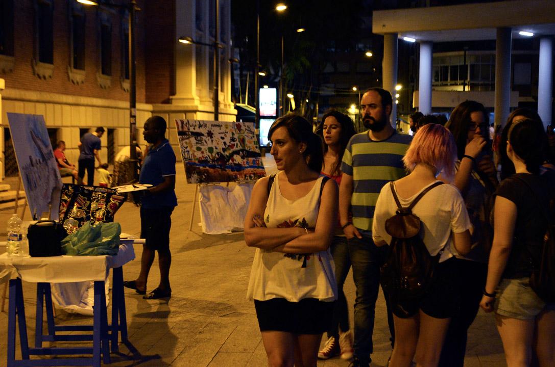 refugiArte Cepaim Murcia Acto Plaza Merced 2
