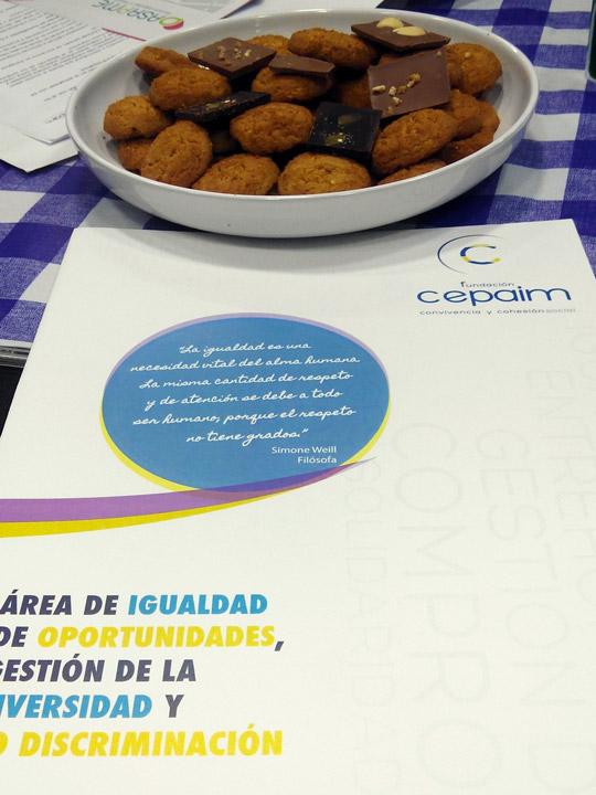 Desayuno por la igualdad Empresas Adelante Cepaim Zaragoza 2