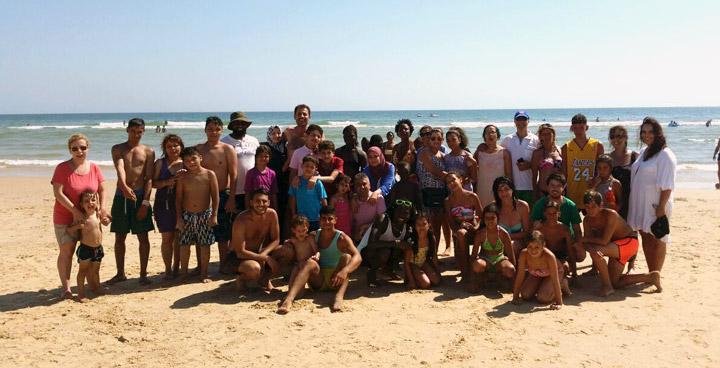 visita excursion a la playa cepaim sevilla caixaproinfancia