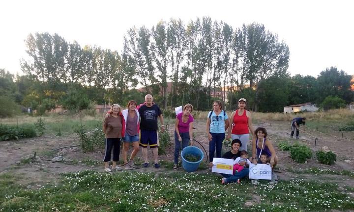 Jornada Comunitaria Huerto Molina de Aragon Fundacion Cepaim
