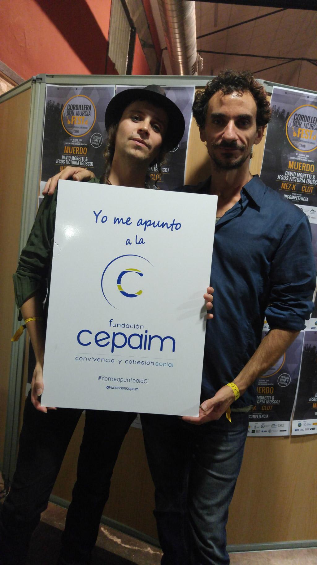 bosco se apunta a la c cepaim cordillera sur murcia fest 2016 cepaim estacion