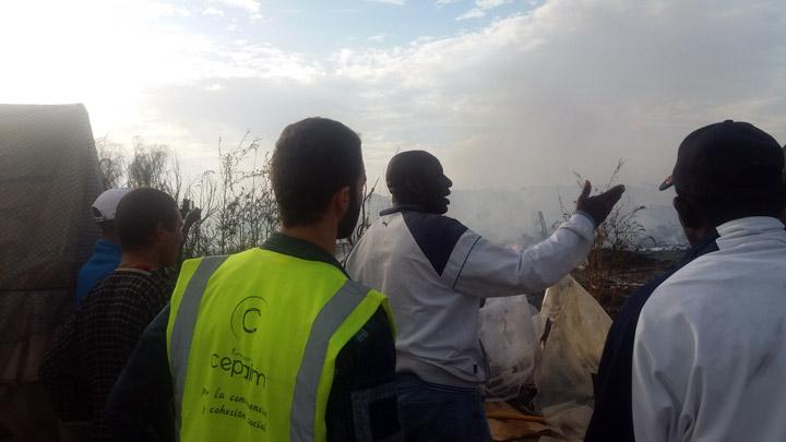 incendio asentamiento lepe comunicado cepaim 3
