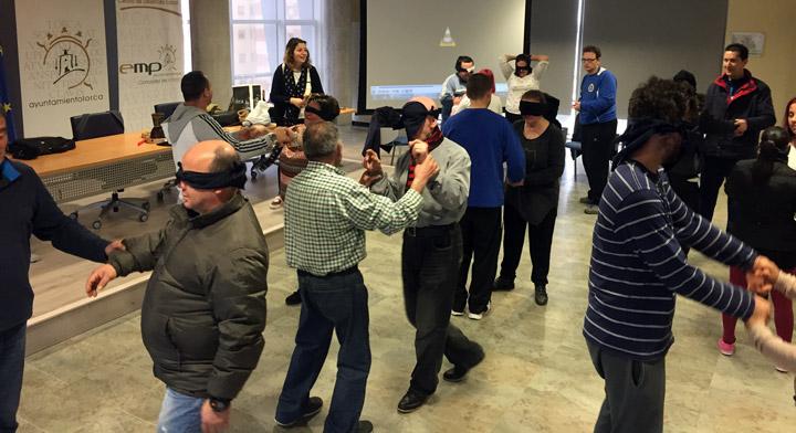 Taller GPS Lorca Fundacion Cepaim