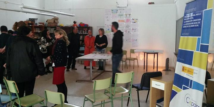 Taller formativo barrio Lepe Cepaim Huelva