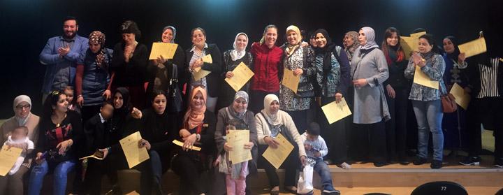 Entrega diplomas inclusión comunicación