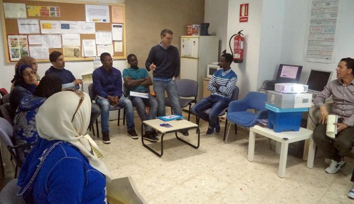 Fundacion Cepaim en Cartaya formacion INEM