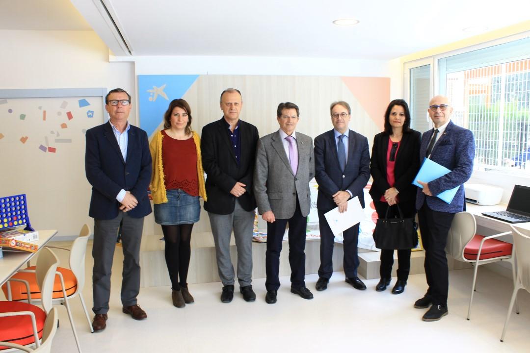 Inauguracion Ciber Aula en Lorca