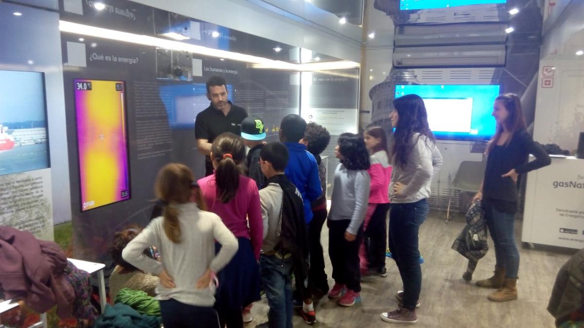 Excursión Energytruck CaixaProinfancia Murcia