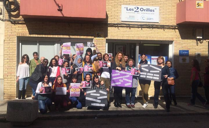Paro Internacional de Mujeres Fundacion Cepaim Sevilla