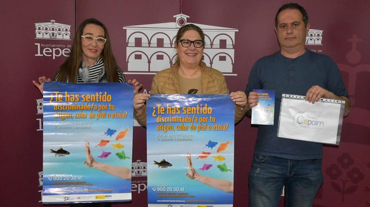 Presentacion jornada Dia contra Discriminacion Fundación Cepaim en Lepe