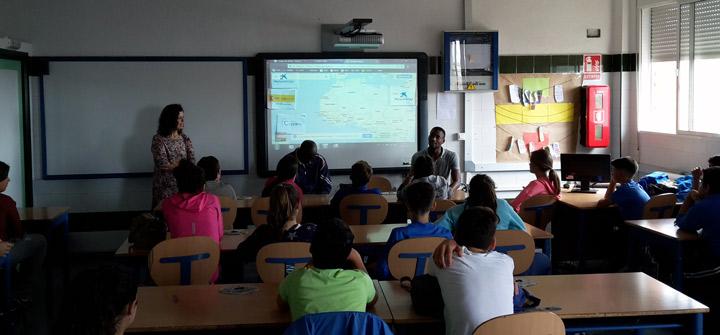 Aula de la experiencia Fundacion Cepaim en Lepe
