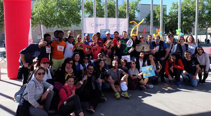 Fundacion Cepaim en Murcia photocall
