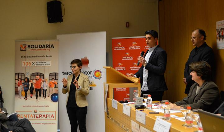 Luis participante XSolidaria Presentacion Murcia