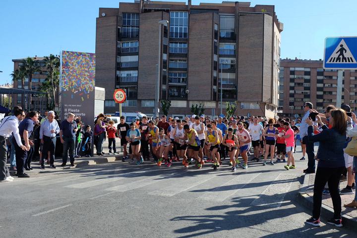 Salida III Carrera Fundación Cepaim en Murcia por las personas solidarias