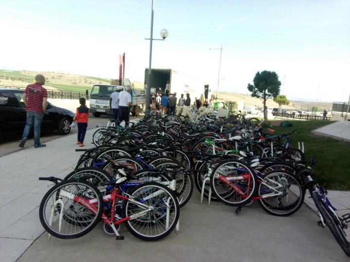 Bicilectas para Guinea Fundacion Cepaim en Soria