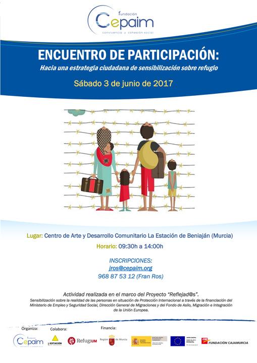 CARTEl2 encuentro participacion refugio La Estacion