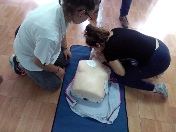 RCP Taller primeros auxilios Fundacion Cepaim Sevilla macarena