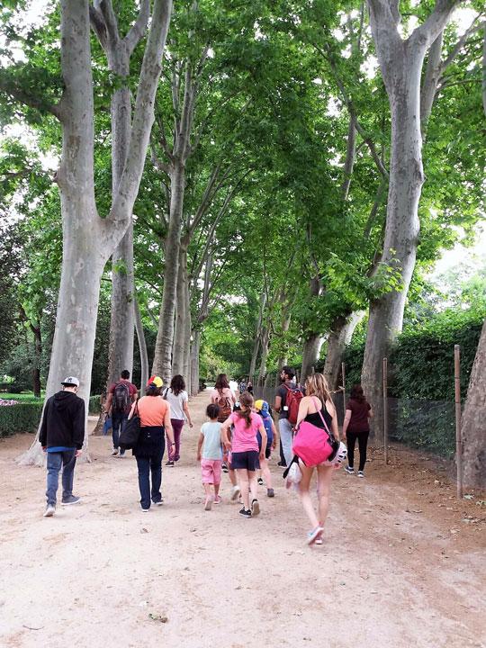 Salida Comunitaria Fundacion Cepaim en Madrid