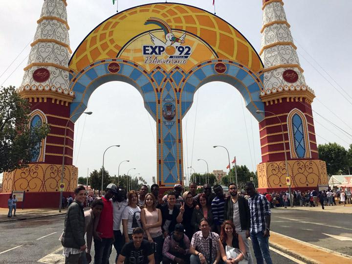 Visita Feria de Sevilla Fundacion Cepaim portada Feria