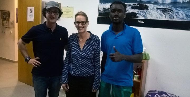 Visita Judith Sunderland Fundacion Cepain en El Ejido HRW