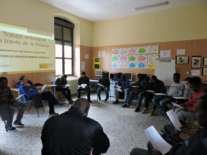 Actividad acogida personas migrantes   Teruel
