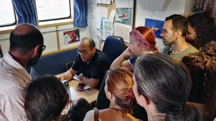 Charla Visita guardamar Fundacion Cepaim en Nijar