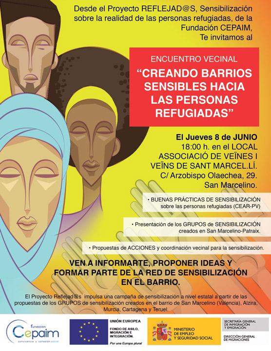 Encuentro Reflejads Fundacion Cepaim en Valencia