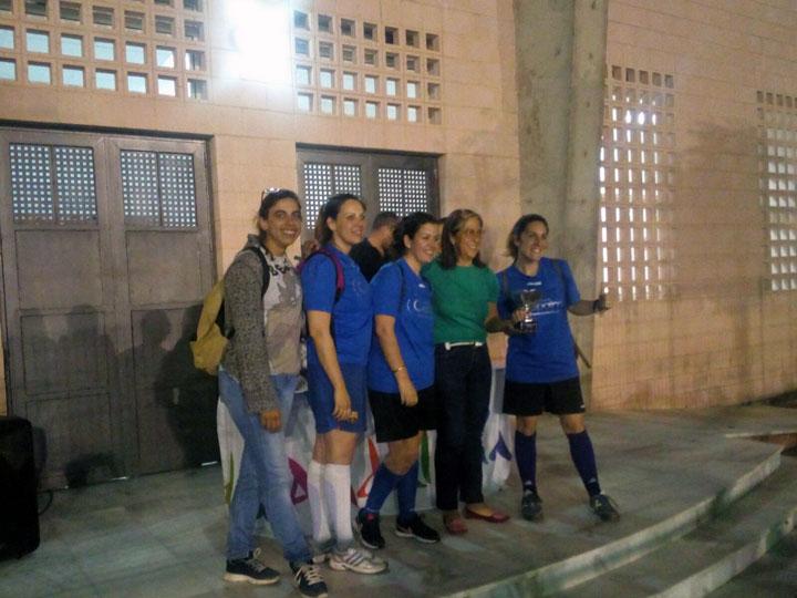 Entrega trofeos Torneo Futbol7 Fundacion Cepaim en Lepe