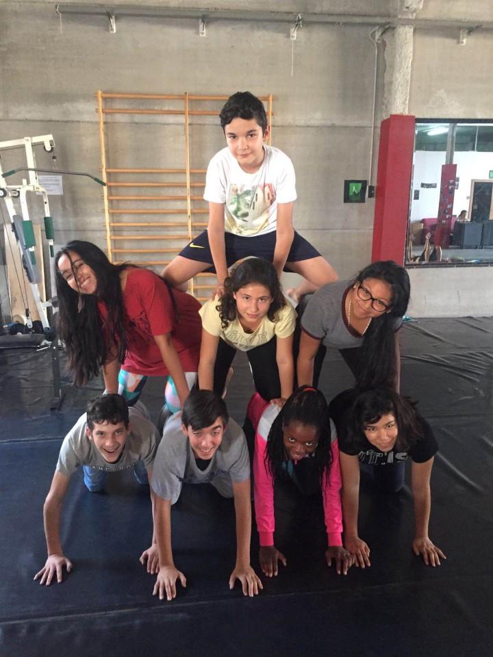 Tarde en Espai Circ con menores CaixaProinfancia en Valencia