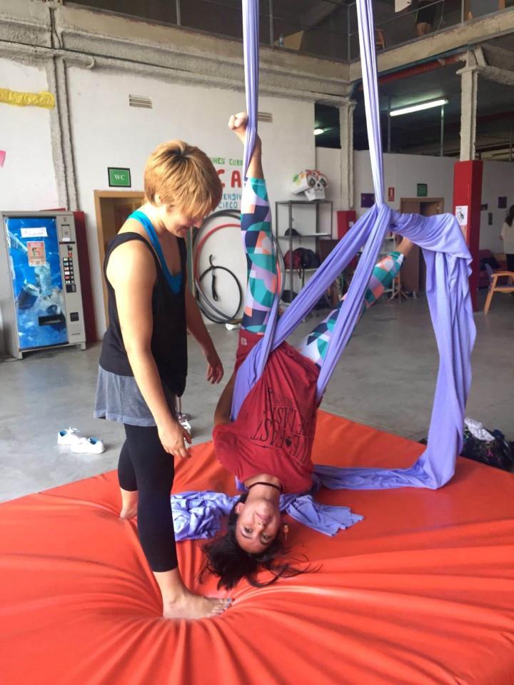 Tarde en Espai Circ con menores CaixaProinfancia en Valencia