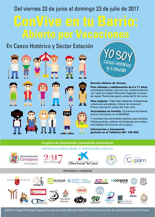 Poster Escuela de Verano Cartagena ICI