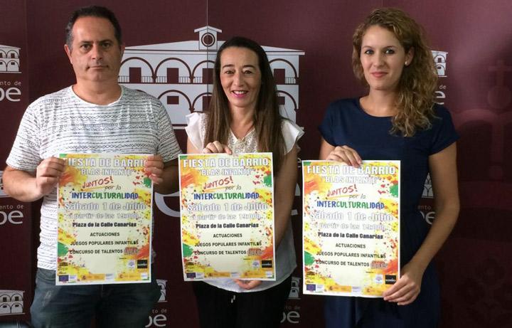 Presentacion Fiestas Barrio Blas Infante Ayntamiento de Lepe Fundacion Cepaim