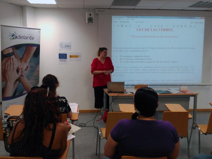 Programa Adelante Fundacion Cepaim Zaragoza Curso gestion de residuos