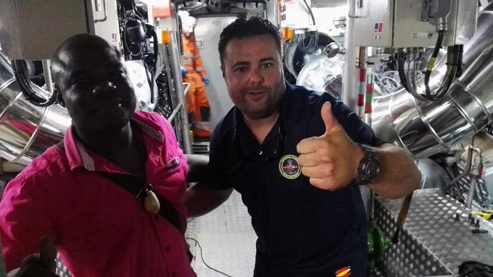 Sala de máquinas Fundacion Cepaim en Nijar visita guardamar
