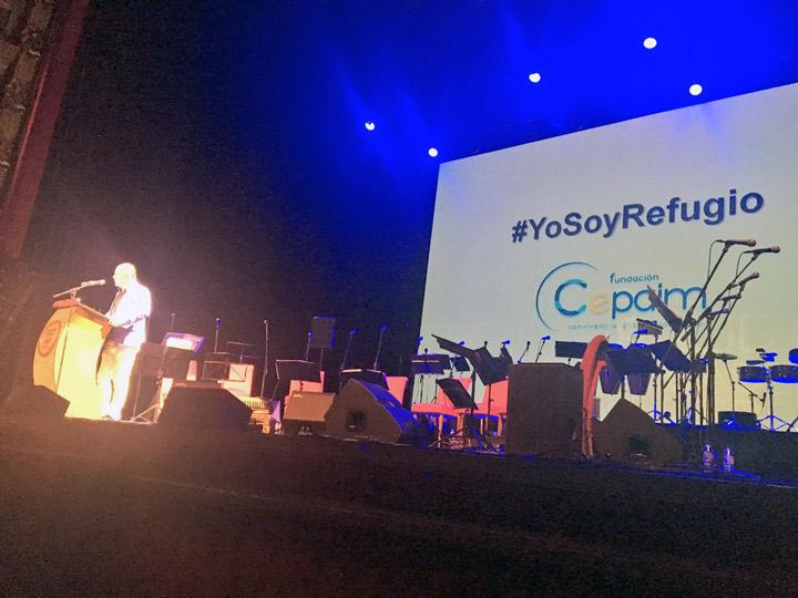 Yosoyrefugio Parrandboleros y Fundacion Cepaim en Murcia concierto solidario